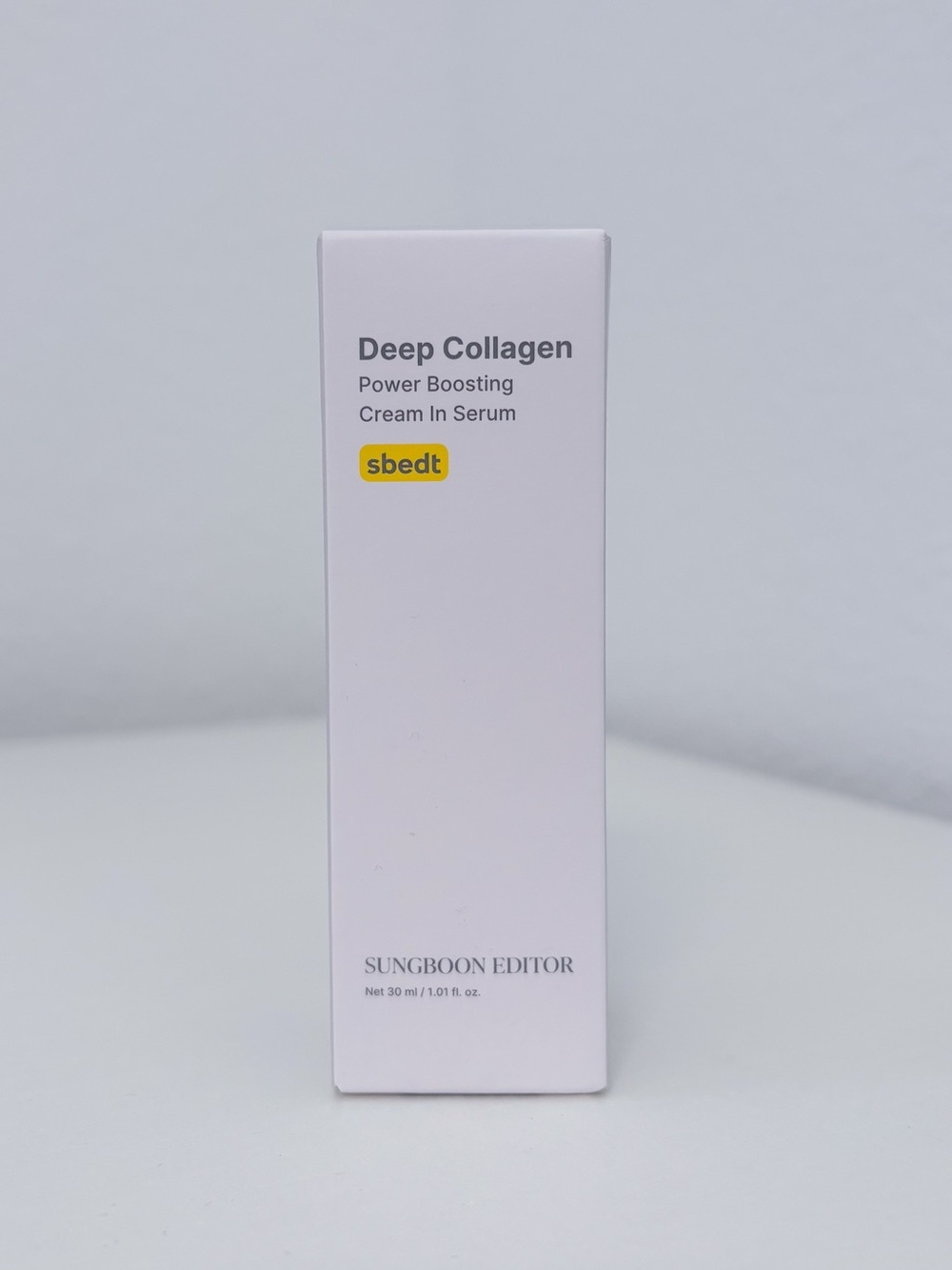 Sungboon Editor Deep Collagen Power Boosting Cream In Serum